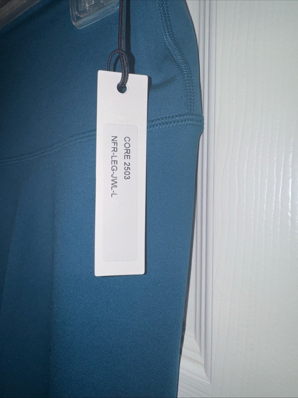 PARAGON Teal High-Waist Performance Leggings - Picture 3 of 6